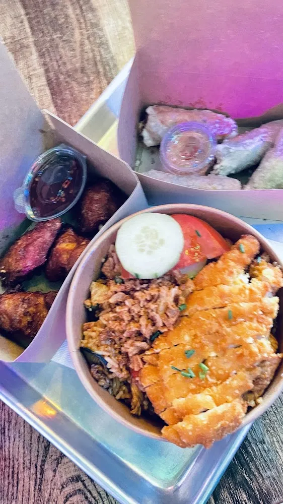 Katsu Chicken and Rice